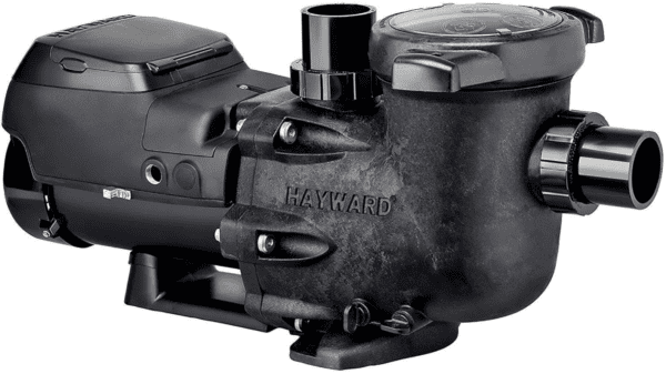 A Hayward W3SP3206VSP TriStar VS Variable-Speed Pool Pump for In-Ground Pools, Energy Efficient, 2.7 HP on a white background.